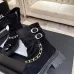 Chanel 26AW Square‑Toe Chain Chunky Heel Combat Boots #A68658