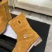 Chanel 26AW Suede Square‑Toe Buckle Ankle Boots #A68662