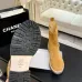 Chanel 26AW Suede Square‑Toe Buckle Ankle Boots #A68662