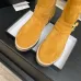 Chanel 26AW Suede Square‑Toe Buckle Ankle Boots #A68662