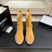 Chanel 26AW Suede Square‑Toe Buckle Ankle Boots #A68662