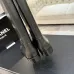 Chanel 26B CC Buckle Knee‑High Rider Boots 2.5cm Heel #A68651