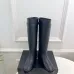 Chanel CC Metal Buckle Flat Knee‑High Rider Boots #A68644