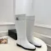 Chanel CC Metal Buckle Flat Knee‑High Rider Boots #A68645