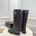 Chanel CC Metal Buckle Flat Knee‑High Rider Boots #A68646