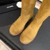 Chanel Classic Double‑C Suede Calfskin Knee‑High Riding Boots #A68550