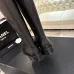 Chanel Classic Double‑C Suede Calfskin Knee‑High Riding Boots #A68551