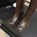 Chanel Classic Double‑C Suede Calfskin Knee‑High Riding Boots #A68552