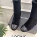 Chanel Double C Colorblock Sock Ankle Boots 7.5cm Heel #A68531