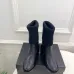 Chanel Double‑C Color Block Sock Ankle Boots 7.5cm Heel #A68534