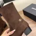 Chanel Stretch Suede Double‑C Side‑Zip Ankle Boots 5cm Heel #A68602