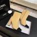 Chanel Women’s Beige & Black Cap-Toe Ankle Boots with Gold Zip and Block Heel #A69909