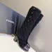 Chanel Women’s Black Knit Over-the-Knee Boots with Suede Toe Cap & Diamond Pattern #A69850