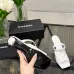 Chanel 2026 Double‑Strap Square‑Toe Heel Slide Sandals #A68680