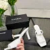 Chanel 2026 Double‑Strap Square‑Toe Heel Slide Sandals #A68680