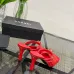 Chanel 2026 Double‑Strap Square‑Toe Heel Slide Sandals #A68681