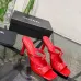 Chanel 2026 Double‑Strap Square‑Toe Heel Slide Sandals #A68681