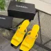 Chanel 2026 Double‑Strap Square‑Toe Heel Slide Sandals #A68682