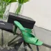 Chanel 2026 Double‑Strap Square‑Toe Heel Slide Sandals #A68684