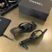 Chanel 2026 Double‑Strap Square‑Toe Heel Slide Sandals #A68685
