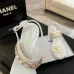 Chanel shoes for Women Chanel sandals Black/White/Red/Brown #B49447