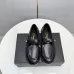 Women Chanel Flat loafers calfskin wine red/Black/White #B55712