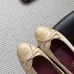 Chanel Beige Patent & Suede Ballet Flats with Bow Detail, Women’s Pumps #A69856