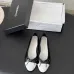 Chanel Black & White Patent Leather Ballet Flats with Bow Detail for Women #A69858