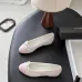 Chanel Pink Tweed Ballet Flats with Leather Cap and Bow Detail, Women’s Classic Pumps #A69861