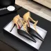 Chanel Two Tone Double C Pointed Toe Slingback Stiletto Pumps #B66696