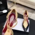 Chanel Two Tone Double C Pointed Toe Slingback Stiletto Pumps #B66696
