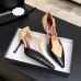 Chanel Two Tone Double C Pointed Toe Slingback Stiletto Pumps #B66696