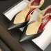 Chanel Two Tone Double C Pointed Toe Slingback Stiletto Pumps #B66696