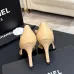 Chanel Two Tone Double C Pointed Toe Slingback Stiletto Pumps #B66696