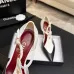 Chanel Two Tone Double C Pointed Toe Slingback Stiletto Pumps #B66697
