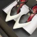 Chanel Two Tone Double C Pointed Toe Slingback Stiletto Pumps #B66698