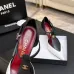 Chanel Two Tone Double C Pointed Toe Slingback Stiletto Pumps #B66698