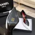 Chanel Two Tone Double C Pointed Toe Slingback Stiletto Pumps #B66698