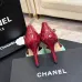 Chanel Two Tone Double C Pointed Toe Slingback Stiletto Pumps #B66699