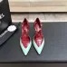 Chanel Two Tone Double C Pointed Toe Slingback Stiletto Pumps #B66699