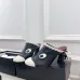 Chanel Two Tone Leather CC Block Heel Mules 8.5cm Heels #B66651
