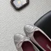 Chanel Women’s Pink Suede & Patent Leather Ballet Pumps with Bow Detail #A69855