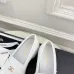 Chanel shoes for Women Chanel Leather Loafers: Timeless Style with Iconic Gold CC Logo White/Black/Brown #B54141