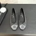Chanel shoes for Women's Ballet flats Black #B48740