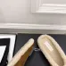 Chanel Brown Suede Slippers for Women with Shearling Lining & CC Bow Detail #A69903