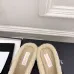 Chanel Brown Suede Slippers with Cream Shearling Lining & Black Bow Detail #A69902