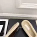 Chanel Brown Suede Slippers with Cream Shearling Lining & Black Bow Detail #A69902
