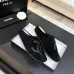 Chanel Classic Double C Suede Closed‑Toe Birkenstock Mules #A68546