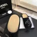 Chanel Classic Double C Suede Closed‑Toe Birkenstock Mules #A68546