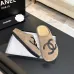 Chanel Classic Double C Suede Closed‑Toe Birkenstock Mules #A68547